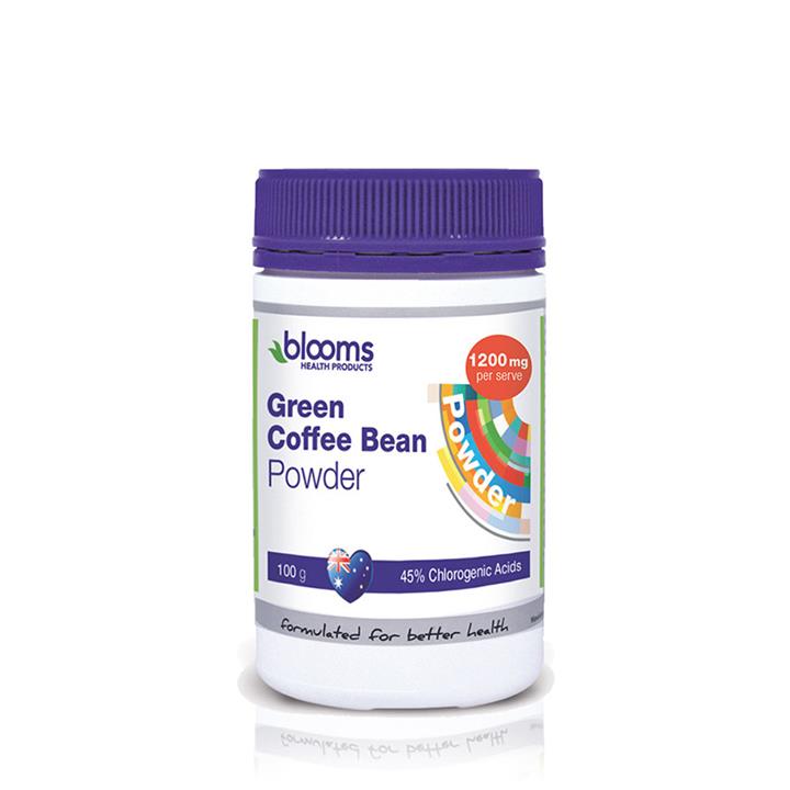 Blooms Health Products Green Coffee Bean 100g Powder